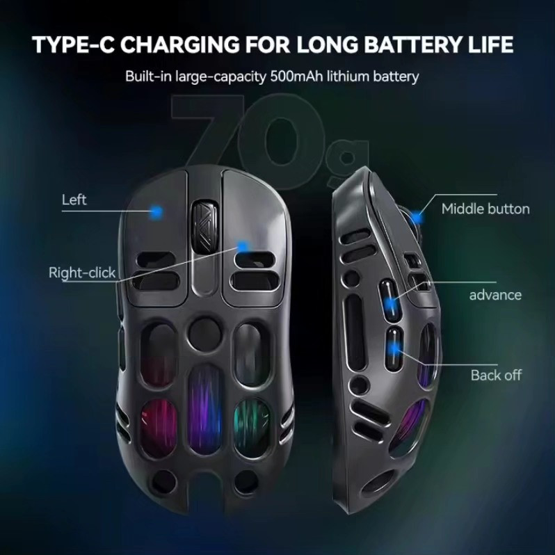 جمال الماوس بعصر حديث
ماوس FOREV FVS220 يجمع بين الأناقة، الدقة، والتصميم العصري
ليمنحك أداءً ثابتاً وشكلاً يليق بإعداداتك.
✨ إضاءة RGB عصرية
✨ تصميم مريح ولمسة احترافية
✨ استجابة عالية وثبات ممتاز
💰 السعر فقط: 30 ألف
📍 Cronus Zen Iraq
📞 ***********
FOREV FVS220… حين يلتقي الجمال مع الأداء.
