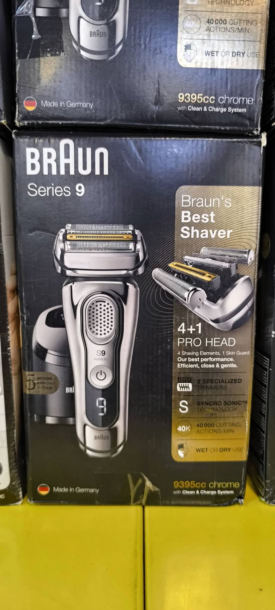 متوفر كل موديلات براون سيرس 9 عادي وبرو وبلس 
طبعاً وكميات للي يريد جمله
توصيل متوفر 
واللي يريد يزورنا متواجدين بأربيل سوك اللنكه الجديد


**إذا كنت صاحب هذا الإعلان وتريد حذفه لأي سبب، رجاءا أرسل رسالة إلى الدعم الفني**