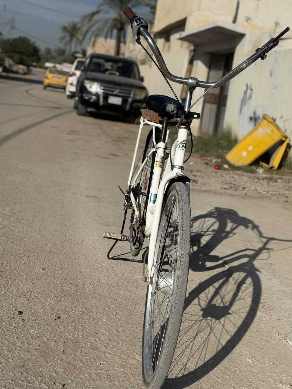 السلام عليكم بايسكل حجم 26 ما ناقصه اي شي العنوان بابل النيل  السعر 105 وبي مجال للطيبين لاتصال على هذه الرقم ***********
