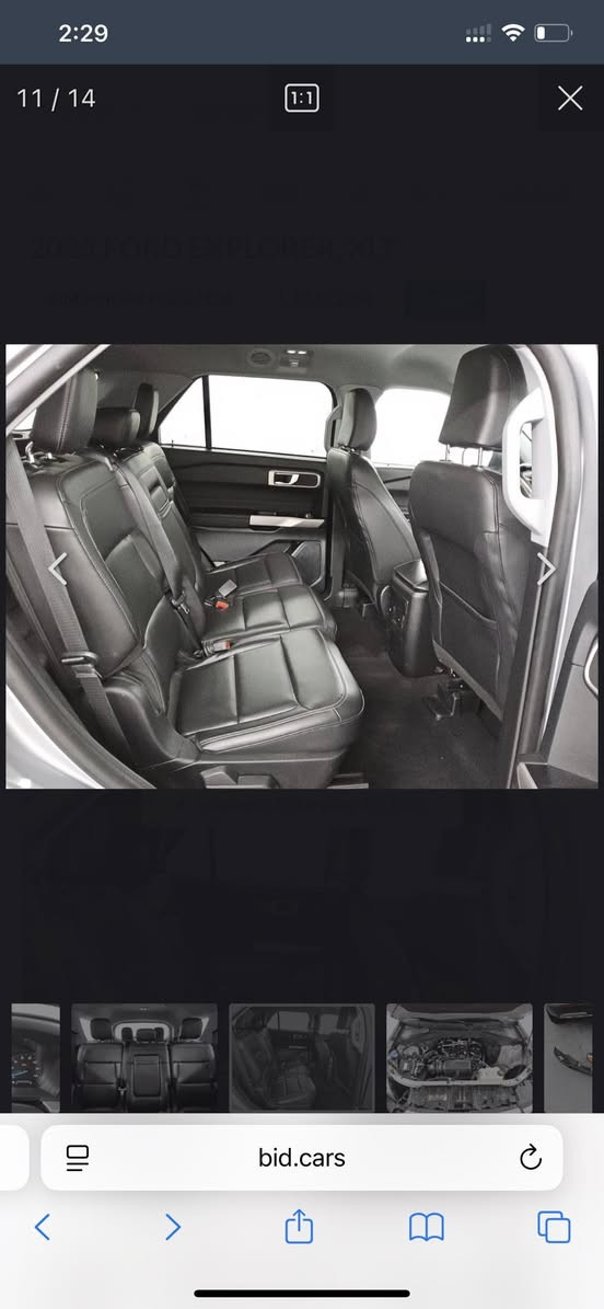 فورد اكسبلور  XLT
كلين تايتل✅✅

بدون صبوغ✅✅

بدون ايرباك✅✅

الموديل : 2023

اللون : سلفر 

 العداد :   ٣٦  الف مايل 

بصمة تشغيل

بصمات ابواب 

مري شفط 

يدات ستيل 

ستيرن تدفئة 

كراسي جميعها تحكم كهربائي 

كراسي جلد بلادي 

صندوق كهربائي 

حساسات خلفية

تشغيل عن بعد

بصمة ترحيب 

تبريد خلفي

عدد المقاعد (7) راكب

رادار  امامي وخلفي

كاميرة خلفية

كشافات

اوتو ستوب

دبل صالنصه

محرك 4 سلندر توربو 

دبل  اكسل 4wd

*********** واتساپ

مكان سياره اربيل

سعر 275 ورقه ويه رقم ✅✅✅
