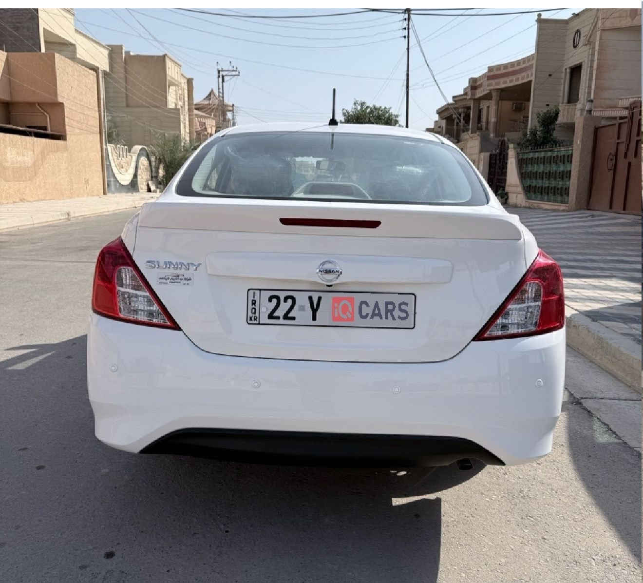 السلام عليكم 
للبيع فقط
نيسان سني جديده جداً
مصري 
موديل 2025
رقم اربيل 
تحويل مباشر 
سياره جاهزه 
مكفوله بيها pdr بسيط جداً
تحكم ستيرن 
تبريد قطعتين 
شاشه 
كامره 
ماشيه ٣٩الف
للاستفسار اتصل
***********
السعر 129 وبي مجال
