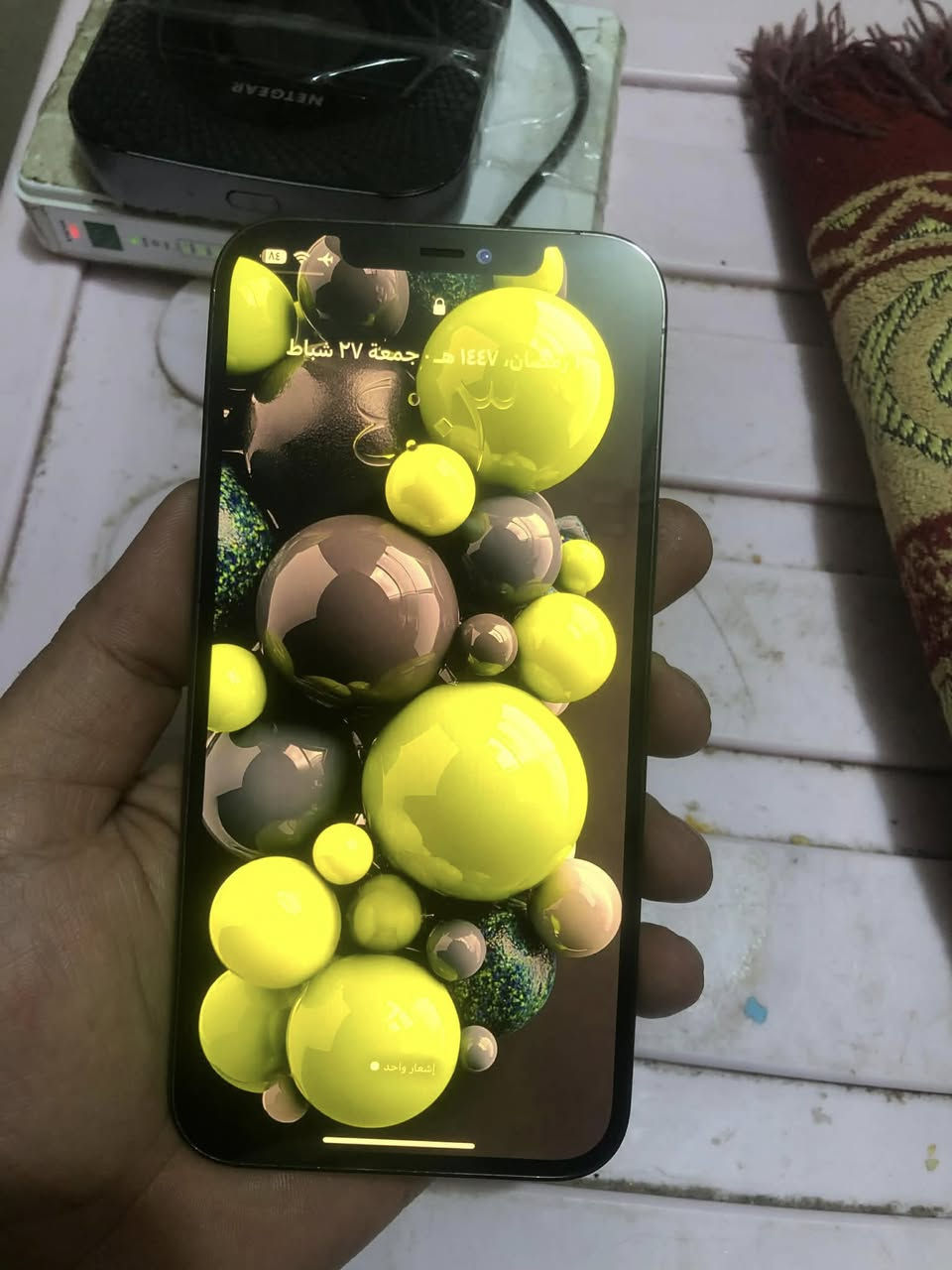 ذاكرة ٢٥٦ لون نيلي نموذج m التحديث احدث اصدار  البطارية والشاشة مستبدلات بنوعية جيدة الوان سلاسة اضائة شحن  الوان زاهية خير من الله النضافة شوفت عينك  سبب البيع ما ارغب الايفون  مكاني بغداد زعفرانية 
السعر  ٢٥٠ قفل فدوة رحتلك اذا. مو شراي اعبر المنشور


**إذا كنت صاحب هذا الإعلان وتريد حذفه لأي سبب، رجاءا أرسل رسالة إلى الدعم الفني**