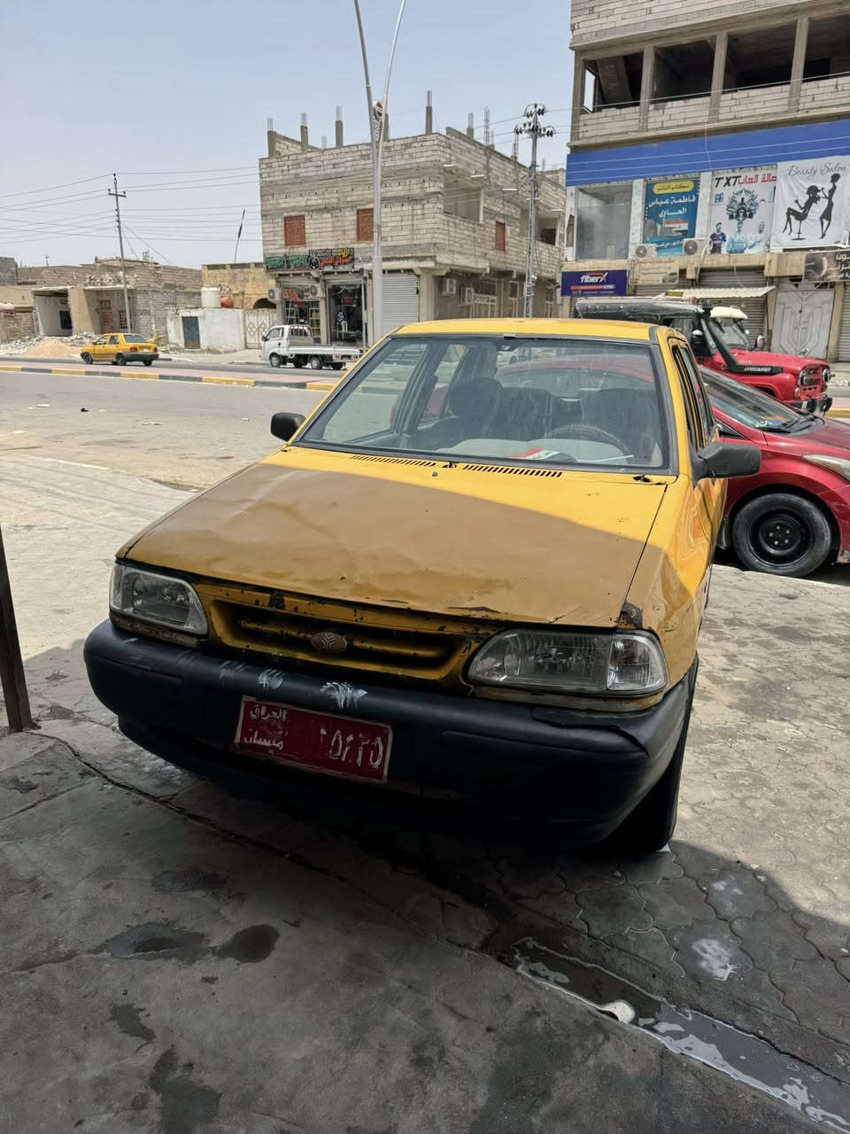 سلام عليكم سايبا مديل 12مكينه وكير بريد كهربائيات كلها شغاله تخم تاير حداده مسطره كله جديد نقصها باتري ضعيف 
سعرها 800وبيها مجال قليل  
مكاني البصره الزبير ***********
