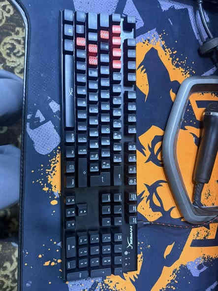 ‏للبيع كيبورد  HYPEP YPX￼ ‏ميكانيكي سوج ازرك السعر 35 للاستفسار رقم الهاتف *********** مكان بغداد الدورة
