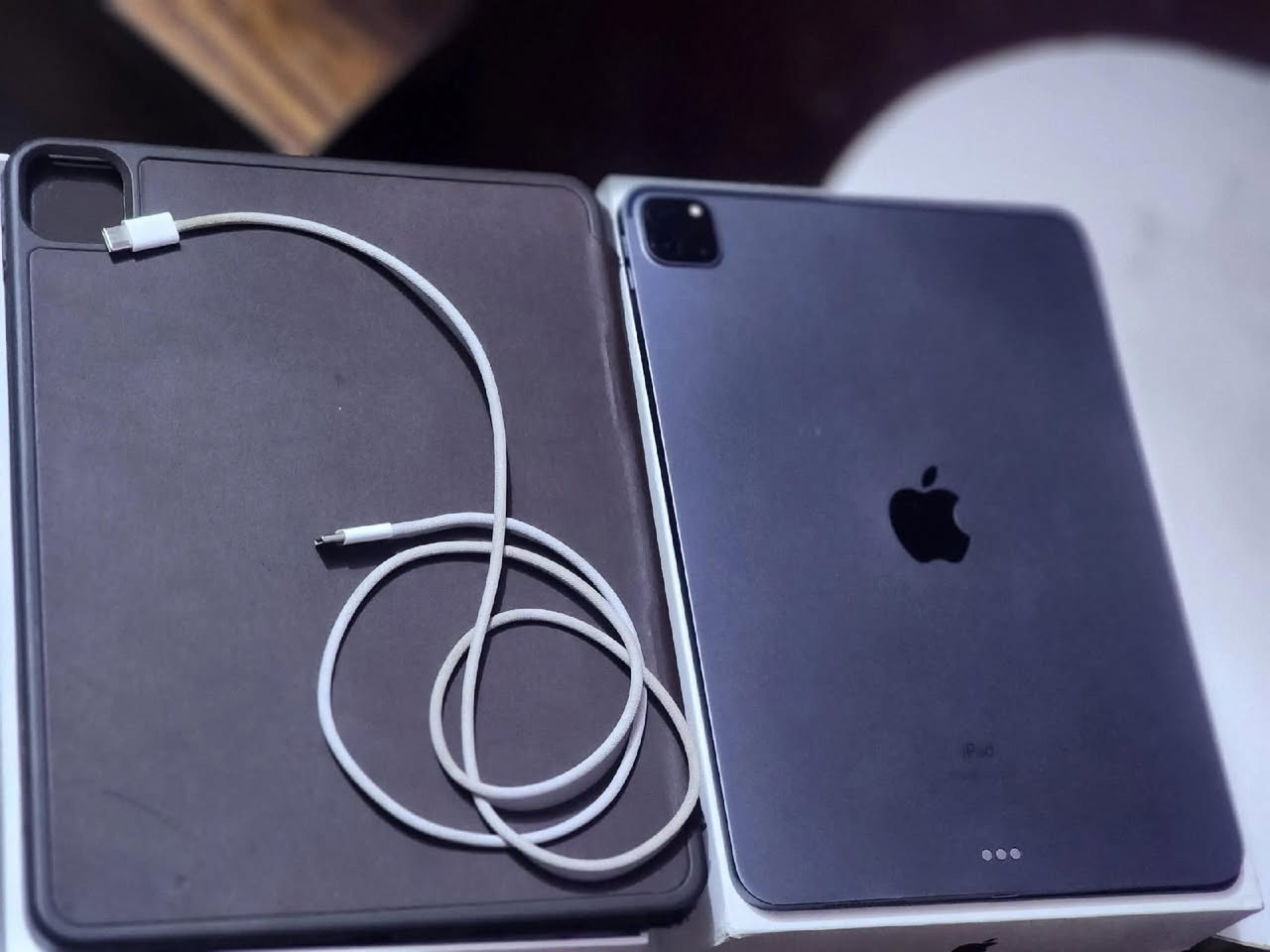 سلام عليكم ايباد برو الجيل الثاني
مستخدم بس نضيف مكفول حتى من الزلغ
ذاكرته ١٢٨ 
لون رصاصي
11بوصه
مراوس بايفون او بايباد اقل منه وينطي فرق


**إذا كنت صاحب هذا الإعلان وتريد حذفه لأي سبب، رجاءا أرسل رسالة إلى الدعم الفني**