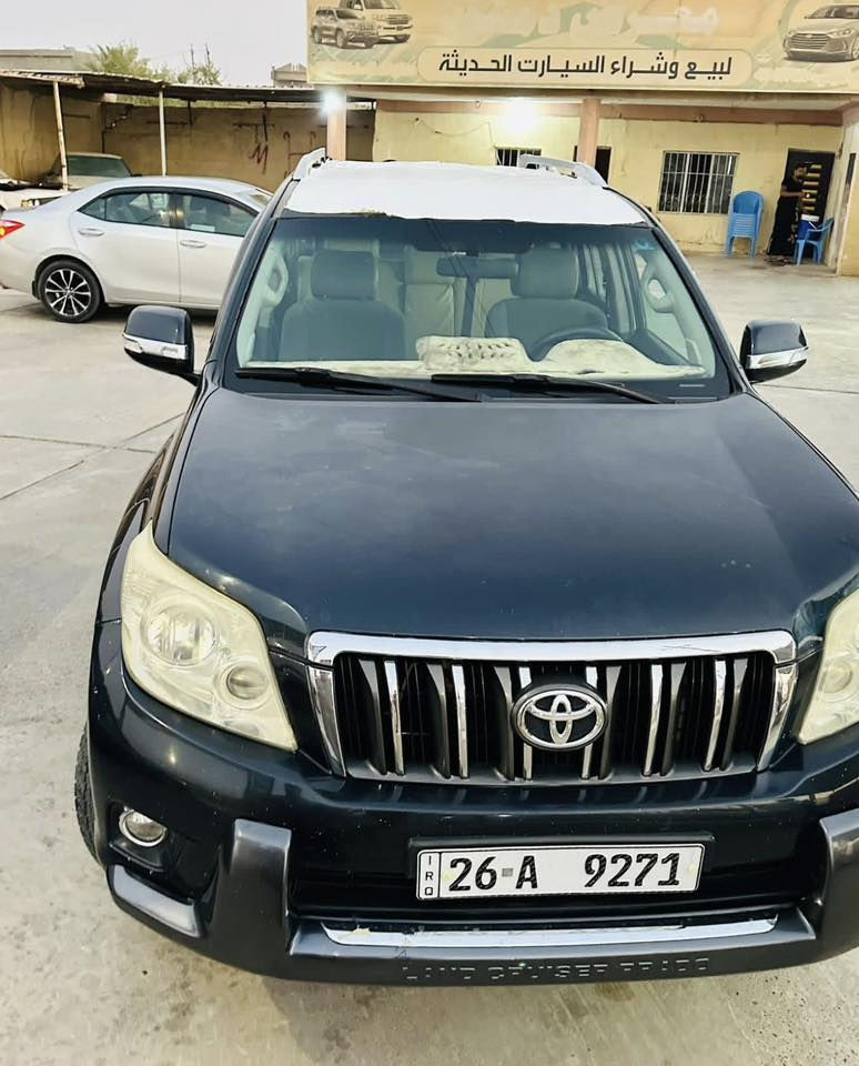 للبيع او مراوس
برادو موديل 
 2010 خليجية
 مكفولة كفالة عامة لا ضربة ولا صبغ
 مكينة 2700( 4 )سلندر 
7 راكب 3 قطع تبريد تحكمات جهتين 
حاكية حساس خلفي
 شاشة كامرة دوارة  اشاير بلمري
 مري شفط 
ثلاجة
 فور ويل 4×4 ويل كب
 سبير تعليك
***********
***********
