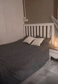 تخت ايكيا 160 • ميز مراية ناقص • بحاجه تصليح
