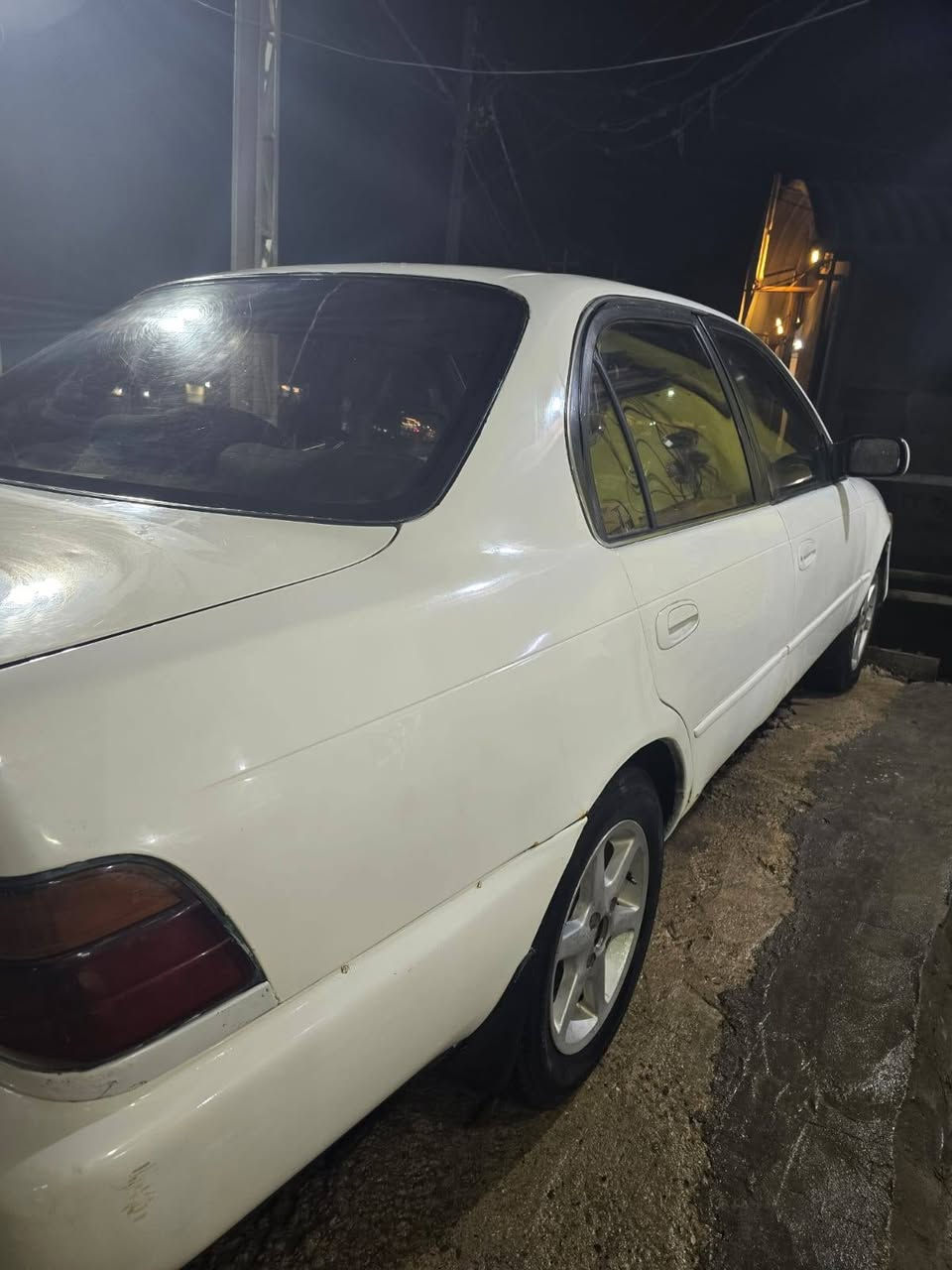 السلام عليكم كورله ٩٢ نجف نكليزي شرط مداور
بيها ضربه بل تكمه الجمه جهت سايق وبيها دحجات بصيط مكينه ١٦٠٠ مدوشمه كشنات ورضيه
عوزها تبريد وحداديه خلفيه مصبوغه عام ب ٥٢ وبيها مجال بصيط تصل وتدلل ***********
