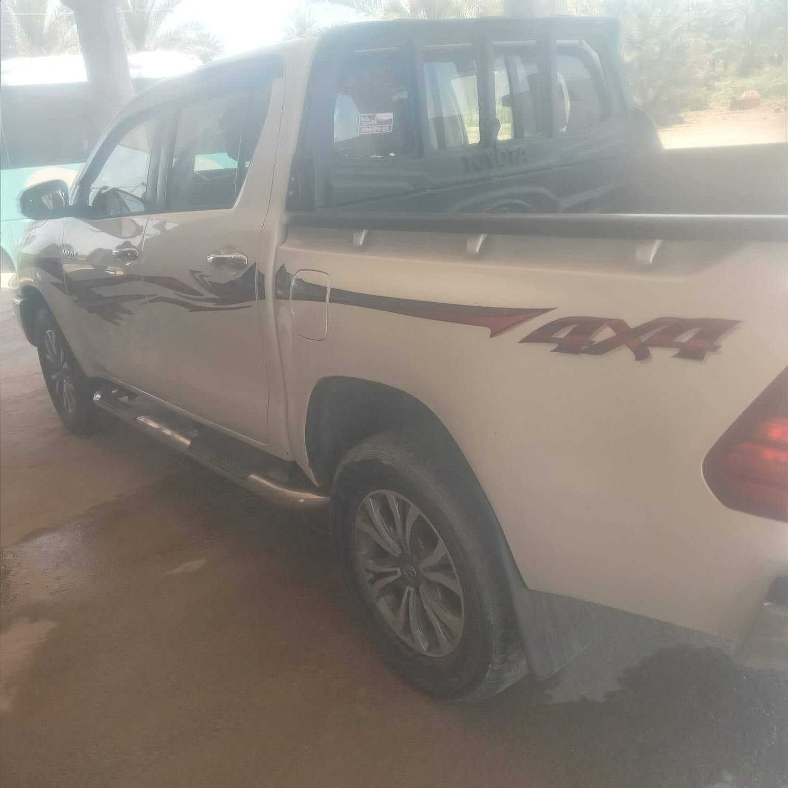 السلام عليكم للبيع بيكم هايلوكس
فور ويل4×4 موديل 2017
اوتماتيك 
بصمة بلادي 
رقم بغداد دولي تحويل مباشر بأسم المشتري 
السعر 228 وبيها مجال 
للاستفسار الاتصال على الرقم ***********
