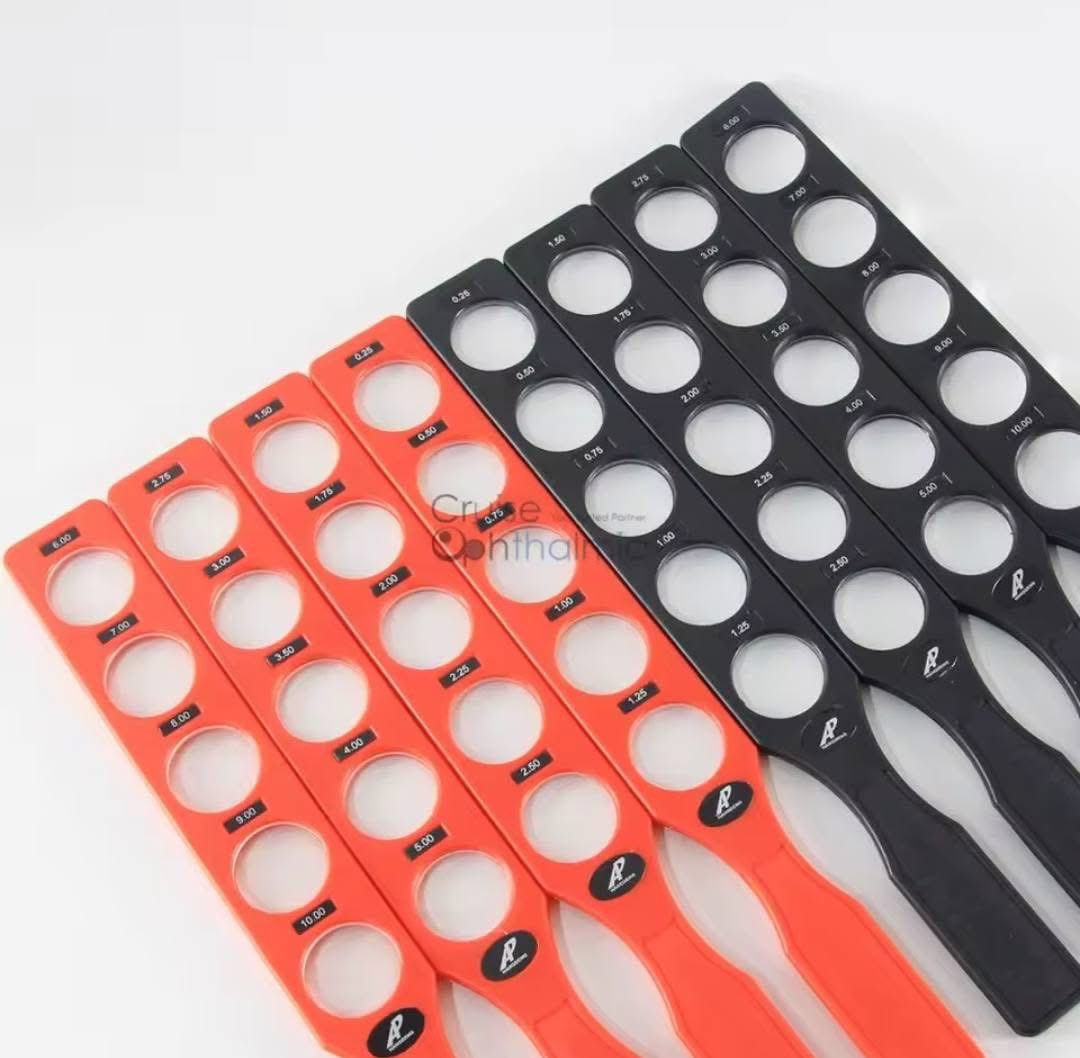 "حامل عدسات تنظير الشبكية". وهي عبارة عن مجموعة من العدسات البصرية المثبتة في قضبان يدوية، وتُستخدم من قبل أطباء العيون وخبراء البصريات كجزء من إجراء يسمى تنظير الشبكية (أو قياس الانكسار الموضوعي) لتحديد الأخطاء الانكسارية في عين المريض، مثل قصر النظر، طول النظر، والاستجماتيزم. جديد لوك
الي يفيدة يراسلني وبالخدمة


**إذا كنت صاحب هذا الإعلان وتريد حذفه لأي سبب، رجاءا أرسل رسالة إلى الدعم الفني**