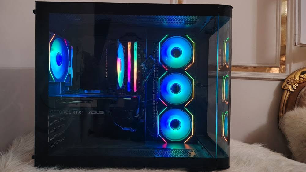 PC for Sale
الجهاز استعمال شهر ونص وحالته نضيفة جداً ما شاء الله وينفع شغل تقيل والعاب وكمان الجهاز معاه اشتراك شهر Adobe Creative Cloud Pro وده كل برامج Adobe وسعره موضح في الصور وكل القطع لسه في الضمان ومعاها العلب بتاعتها وعليهم ضمان تلات سنين ماعدا الكيس الضمان بتاعها سنة واحده وسبب البيع ظروف خاصة وممكن توضيحها لما تتواصل معايا ودي مواصفات الجهاز :
CPU : AMD Ryzen 5 7600X

GPU : Asus Dual RTX 5060 ti 16GB OC

RAM : T-force Delta RGB 32GB (2×16) 7200HZ CL34

Motherboard : Asus B850m Max Gaming Wifi

Storage : SSD M.2 NVMe Crucial E100 1TB 5000 MB/s

Air Cooler : ARCTIC Freezer 36 A-RGB Black

Case + Power supply : Aerocool P500C + 750W Black

للتواصل واتس أو مكالمات : 01018255737
السعر : 82,000
قابل للتفاوض بولاق الدكرور, الجيزة


**إذا كنت صاحب هذا الإعلان وتريد حذفه لأي سبب، رجاءا أرسل رسالة إلى الدعم الفني**