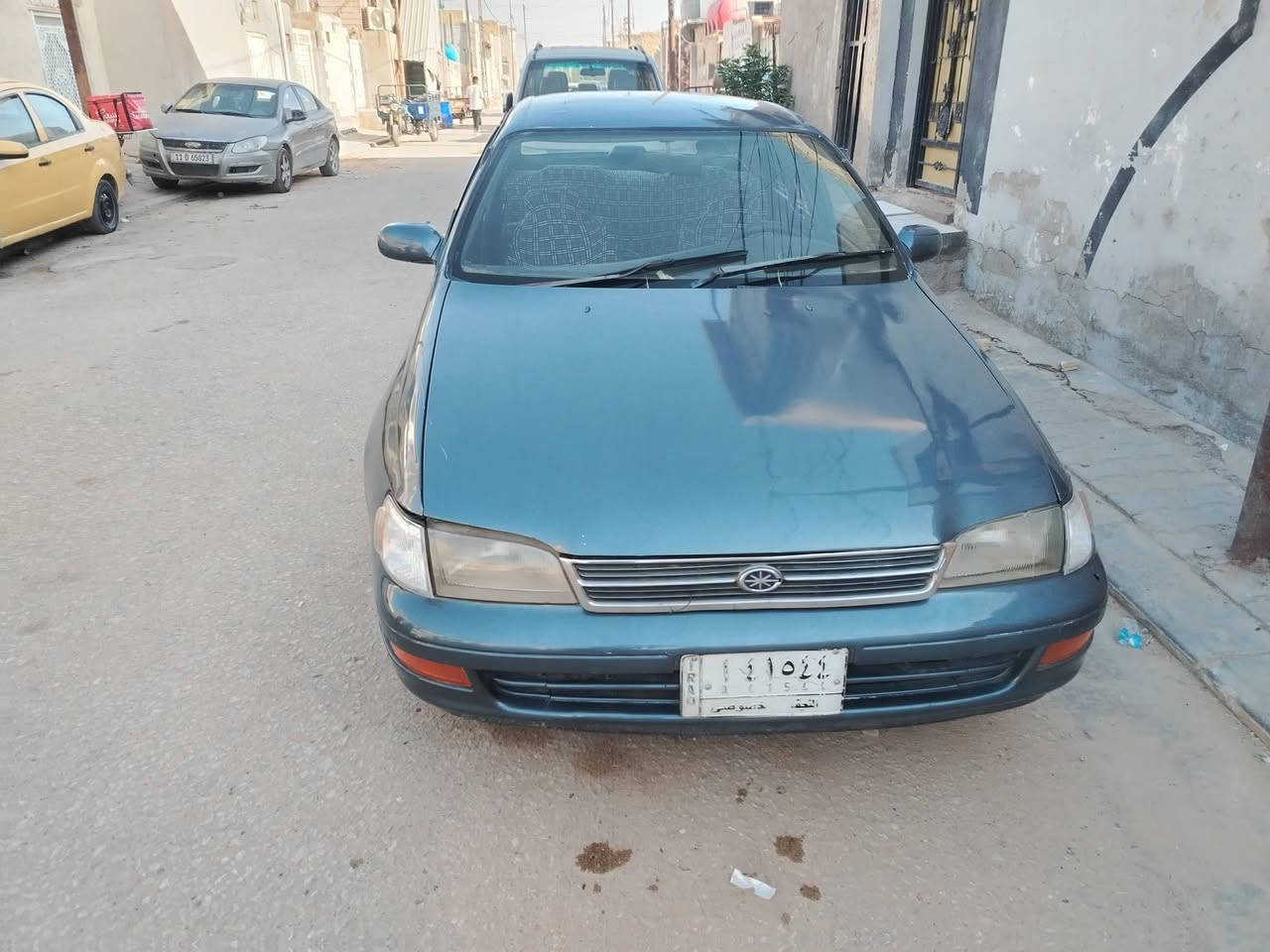السلام عليكم كرونه نفخ موديل 94مكينه بيها بخار كير حداديه تخم تاير خير من الله السنويه صاقطه مالكها نجف السعر 36بيها مجال ***********
