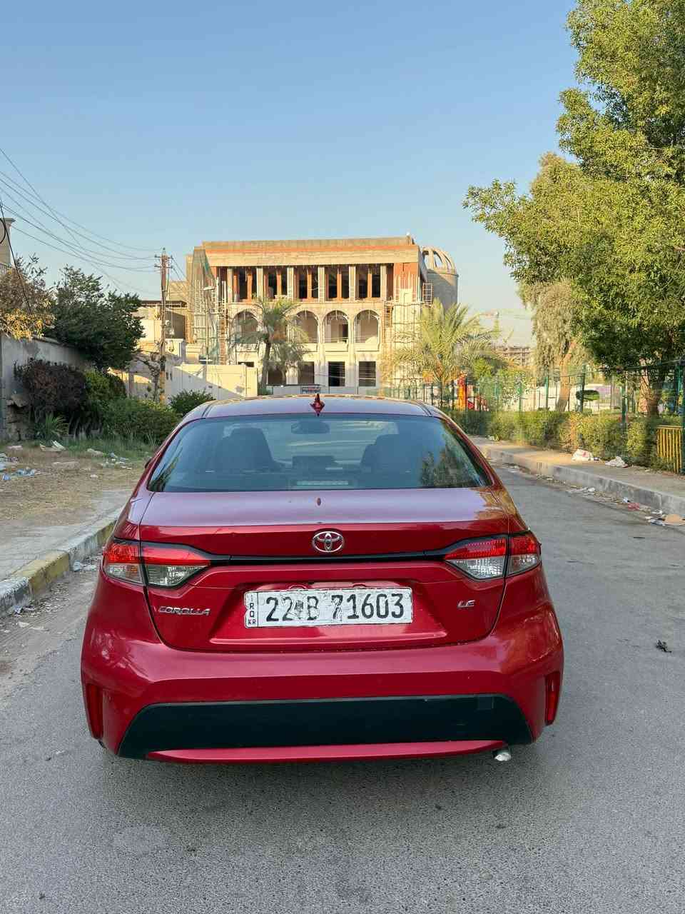 كورلا LE 2020 وارد امريكي محرك 1.8
ماشيه 80 ميل 
رقم اربيل باسمي 
حادثه واضح بيه صبغ بلجاملغ الخلفي وعندي نص البنيد صار بي صبغ بدون ايرباك
سعره 13400$
مكاني بغداد *********** بغداد, العراق
