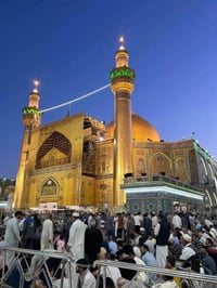 على بركه الله سوف تنطلق حمله أحباب الرضا(ع) 1_كل يوم خميس الى كربلاء ا...