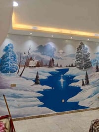 من أعمالي رسم على الجدار للاستفسار ٠٧٧٠٨٦٦١٤٦١