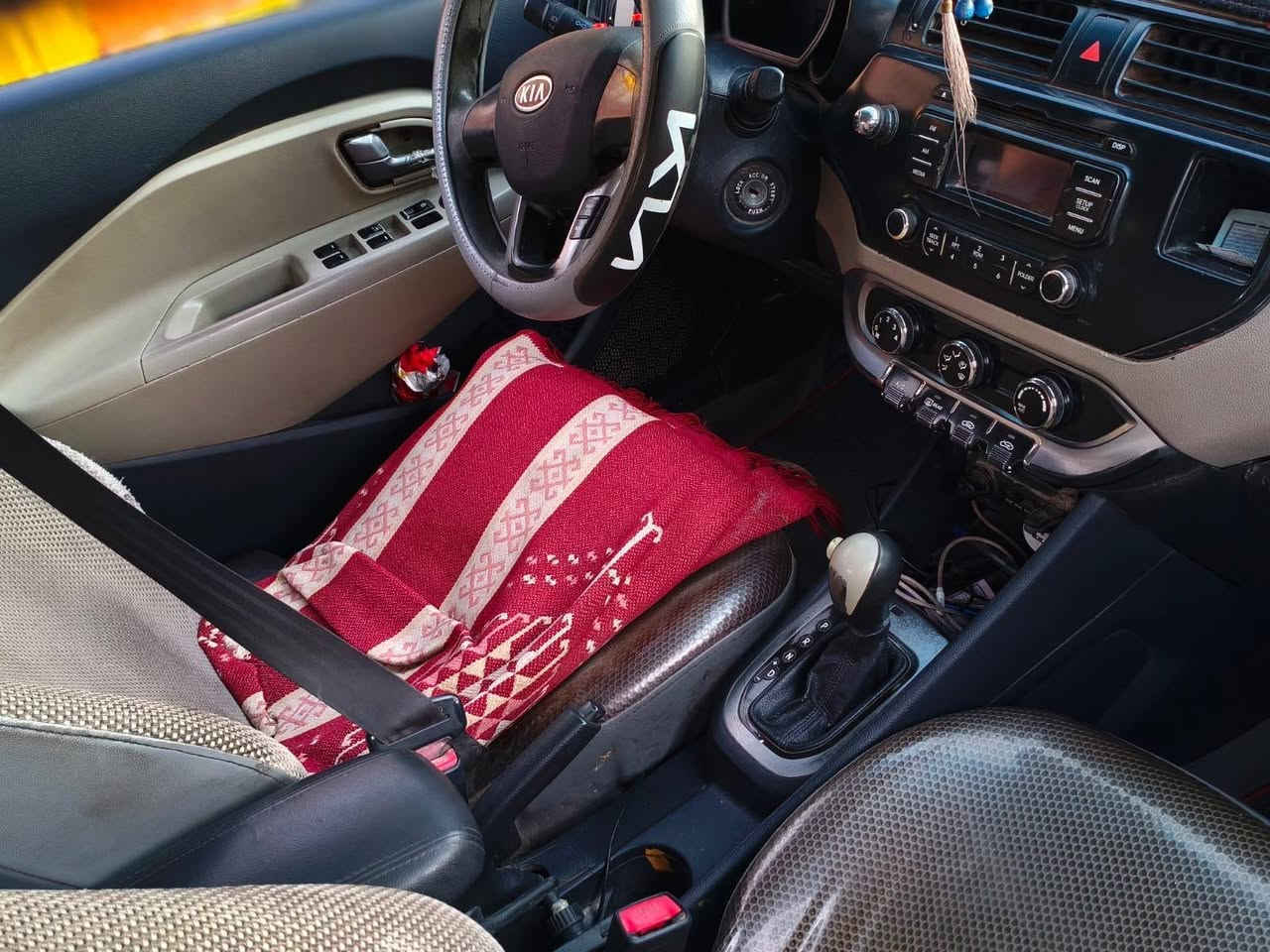 سلام عليكم سياره كيه ريو للبيع خير من الله موديل 13 خليجي ستفسار اتصل ***********
