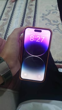ايفون 14 برو ماكس للبيع جهاز يخبل شاشته اصليه واطي بيه ضمان كلش حلوه ش...