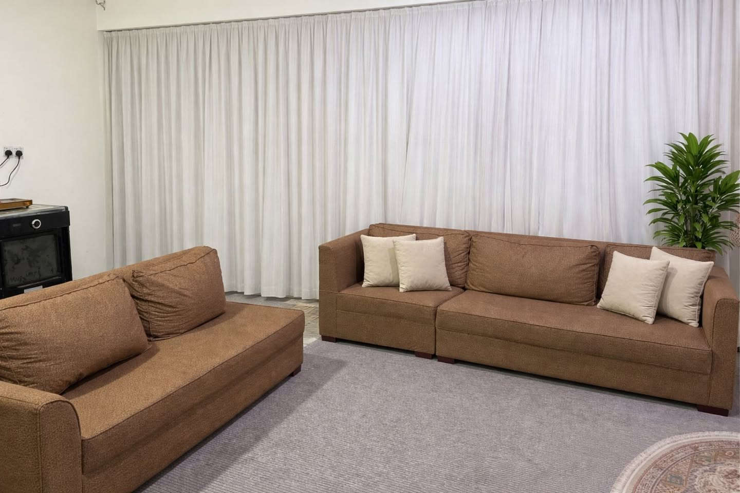 قنفات للبيع تزگام درجة اولى القماش حلو ومايتوسخ ويتنظف بسهولة النظافة 95% استخدام ست اشهر فقط العنوان البصره السعر 600 وبيهن مجال قليل


**إذا كنت صاحب هذا الإعلان وتريد حذفه لأي سبب، رجاءا أرسل رسالة إلى الدعم الفني**