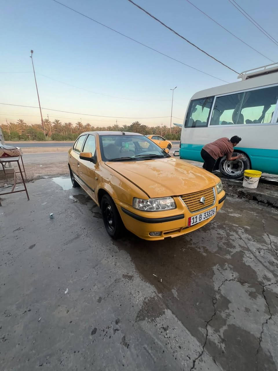 سياره لبيع سمند تخم تاير مكينه جديد تبريد شغال رقم بغداد. مكان بابل مسيب رقم ***********

