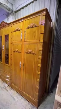 دولاب ٦ أبواب • زان مصري • شغل عراقي