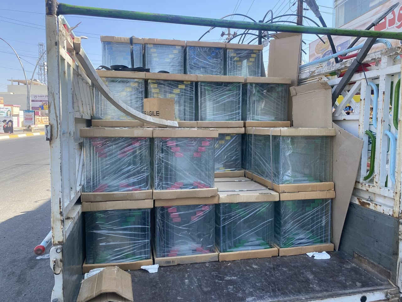 تم بعون الله وصول احواض سيت خماسي ألى معرضنا 🐠🐠
الأسعار مناسبه🤩🤩🤩
جمله ومفرد✅
العنوان كركوك قادسيه سايد المرور القديم مجاور حلويات الحلواني للاتصال ***********
