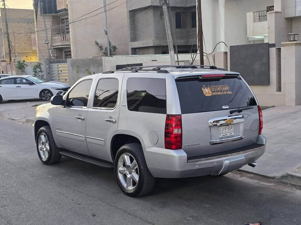 للبيع بسعر مناسب تاهو ٢٠١٣ LTZ اعلى مواصفات رقم بغداد  نظيفه جدا 

كشنات جلد
تدفئه تبريد خزن ميموري للكشن
فورويل
فتحه سقف
وبقيه المواصفات
تبريد ثلج
كير ومكينه كفاله
السياره شادلة منظومة غاز
داخله كلين من امريكا
صار بيه اهنا طخه بالجاملغ الامامي وانصبغ بيه شبر 
وبيه بارد بلبابين والصندوك شغل درجه اولى
مكان السيارة بغداد العامرية
السعر ٢٢٠ وبيه مجال
للتواصل 

+964 781 419 3367


**إذا كنت صاحب هذا الإعلان وتريد حذفه لأي سبب، رجاءا أرسل رسالة إلى الدعم الفني**