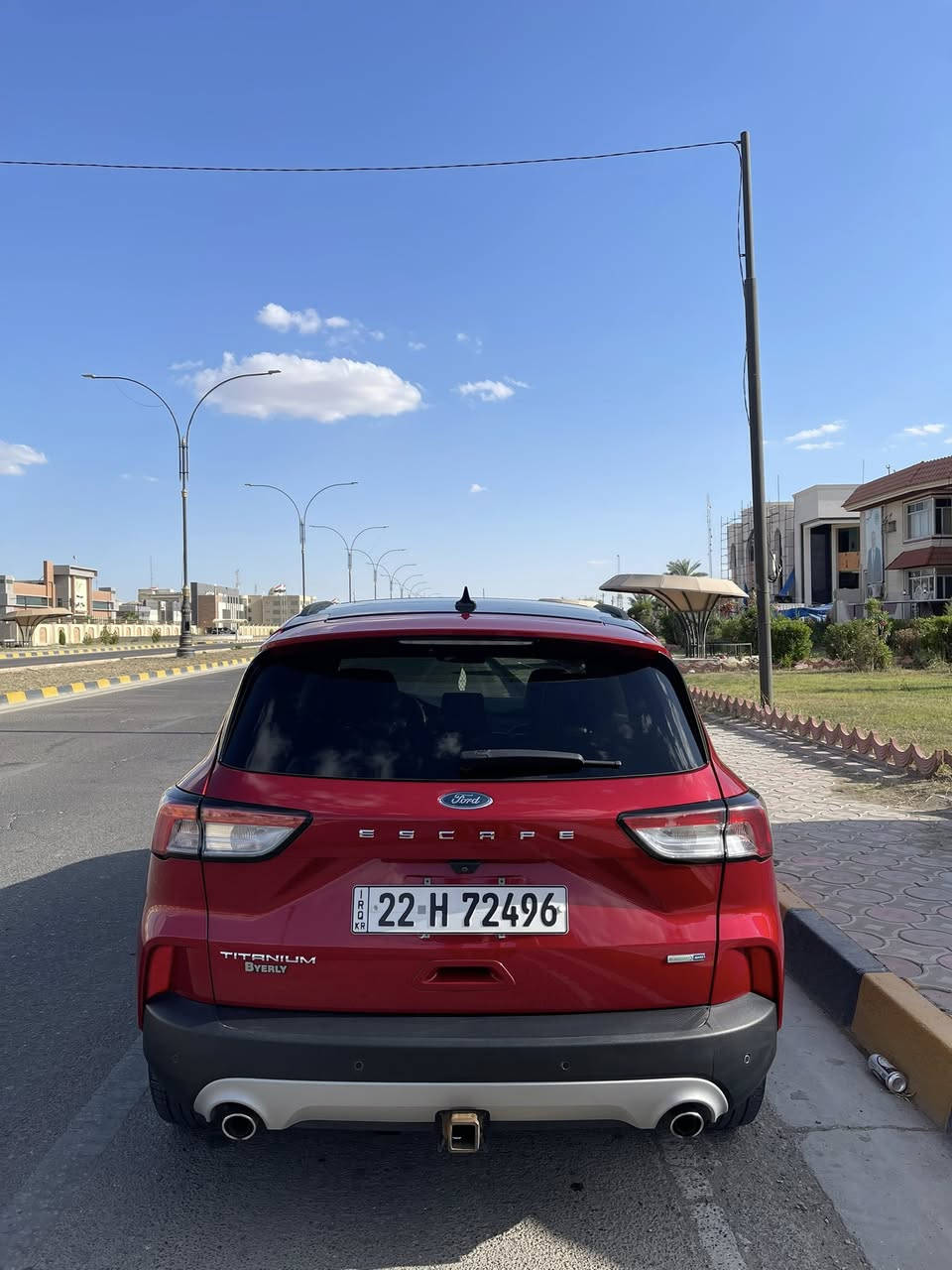 فورد اسكيب 2020 تيتانيوم فول مواصفات 
اعلى شي في فورد اسكيب سياره كلين دخلت للعراق 
ممشى 55 الف 
محرك 2.0 توربو ✈️💨
دفع رباعي ذكي AWD
رادار 360 درجه
تحديد مسار
اوتو هولد اوتو بارك
بانورما 
صندوق كهربائي حساس القدم يفتح
سياره فول الفول بعد بيها هواي مواصفات
سياره فقط فيها بارد في جاملغ ايمن 
سياره 160 ورقه وبيها مجال 
رقم تلفون 
***********
*********** واتساب
