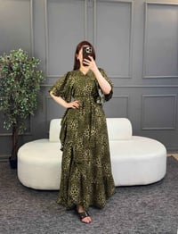 فستان نسائي • خامة كريشة • فري سايز