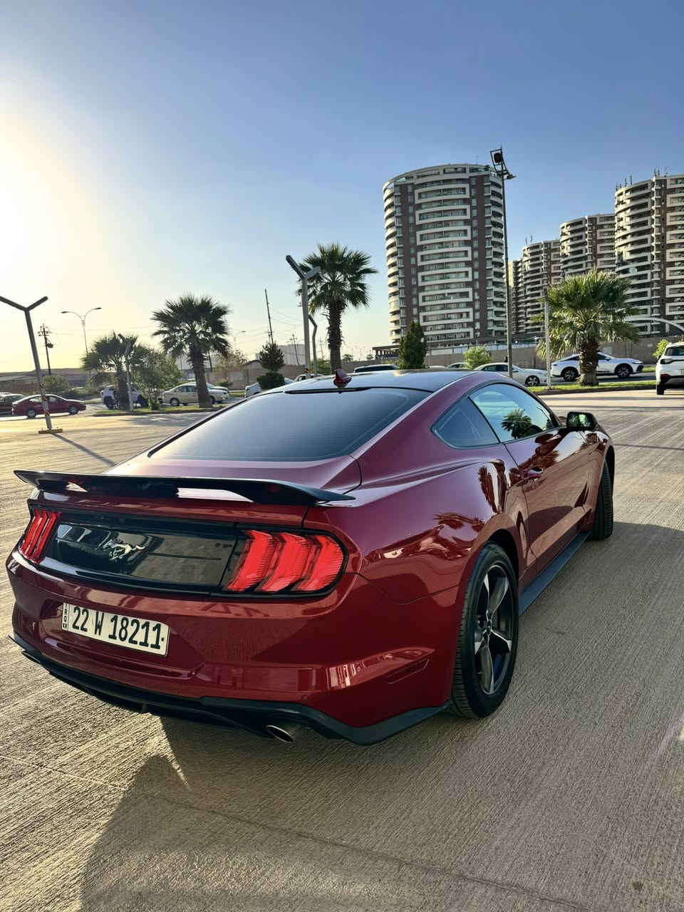 للبيع
‏Ford Mustang EcoBoost 2023
لون احمر غامق كلش مميز 
الحادث تعديل بارد فقط وصبغ بنيد بدون ايرباكات وبالفحص طلع بيهه كلير امريكا جاملغ وباب  صور الحادث مرفقه 
- السعر:  197 ورقه وبيه مجال بسيط 
- *مرقمة أربيل الرقم الجديد 
- الممشى: 18،000  فقط  
- المحرك: 2.3L Turbo  اربعة سلندر 
- 5 وضعيات قيادة  
-بصمة تشغيل 
- شاشة جبيرة تدعم Apple CarPlay 
-تبريد منفصل 
-كاميرا خلفيه دواره
-حساس خلفي 
-تحكمات ستيرن 
-مانع تصادم
-محدد مسار 
-تصحيح مسار 
-مانع انزلاق 
-حساس دخول الانفاق 
-مثبت سرعة 
- نظام رادار أمامي + جانبي + خلفي  
-جام فول اوتوماتك 
- تحديد مسار + نظام تتبع + تحديد مسافة أمان  
-دخول ذكي 
-كشنات كهرباء 
- لايتات زينون أصلية   
موقع السيارة: أربيل
 ***********
