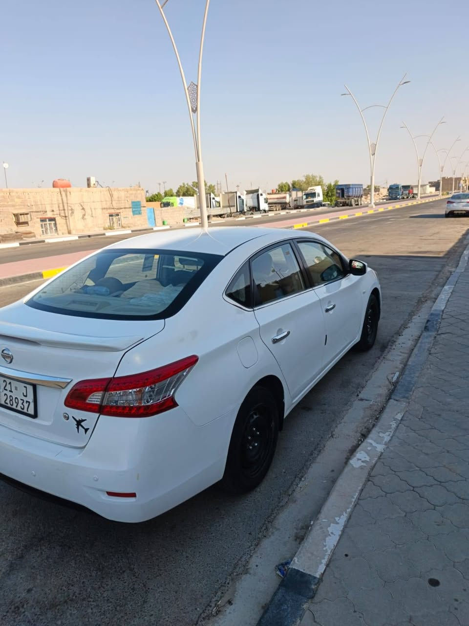 🚗 للبيع – نيسان سنترا 2019 🚗
✅ موديل 2019✅ وارد خليجي✅ السيارة باسمي (مالك مباشر)✅ التبريد ممتاز ✔️✅ التخم (التواير) بحالة جيدة✅ لا توجد أي نواقص أو أعطال

🎨 السيارة تحتوي على رشات صبغ بسبب وجود عدة زلغات فقط.

💰 السعر: 115 مليون دينار

📞 للاستفسار والتواصل:***********
