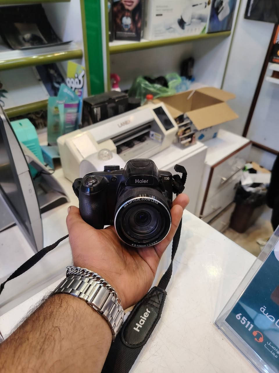كامرة هاير للبيع سعر 180بيهة مجال مكان نجف حي ميلاد نصر رقم ***********
