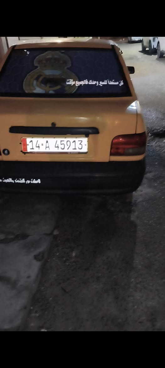 سايبة للبيع موديل١٨كير ومكينة نضيفات هيئة وغرامات مصفرة بسمي السيارة تبريد شغال برانكيتات نضيفة رقم جديدالبصرة التنومة السعر ٣٠ورقة ***********
