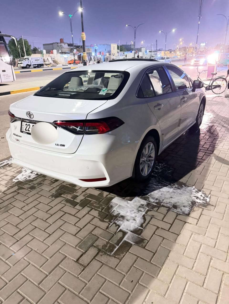 كورلا SAS
خليجيه 2023 صدفيه مكينه 1800 

50km 
حساس امامي خلفي  
مداخل بيجي مخمل 
كامره خلفيه 
شاشه Apple CarPlay
لد نهاري 
5 ويلكب بلادي 
فتحه +بصمه 
صندوق ذكي 
للستفسار بيع او مراوس   ***********

