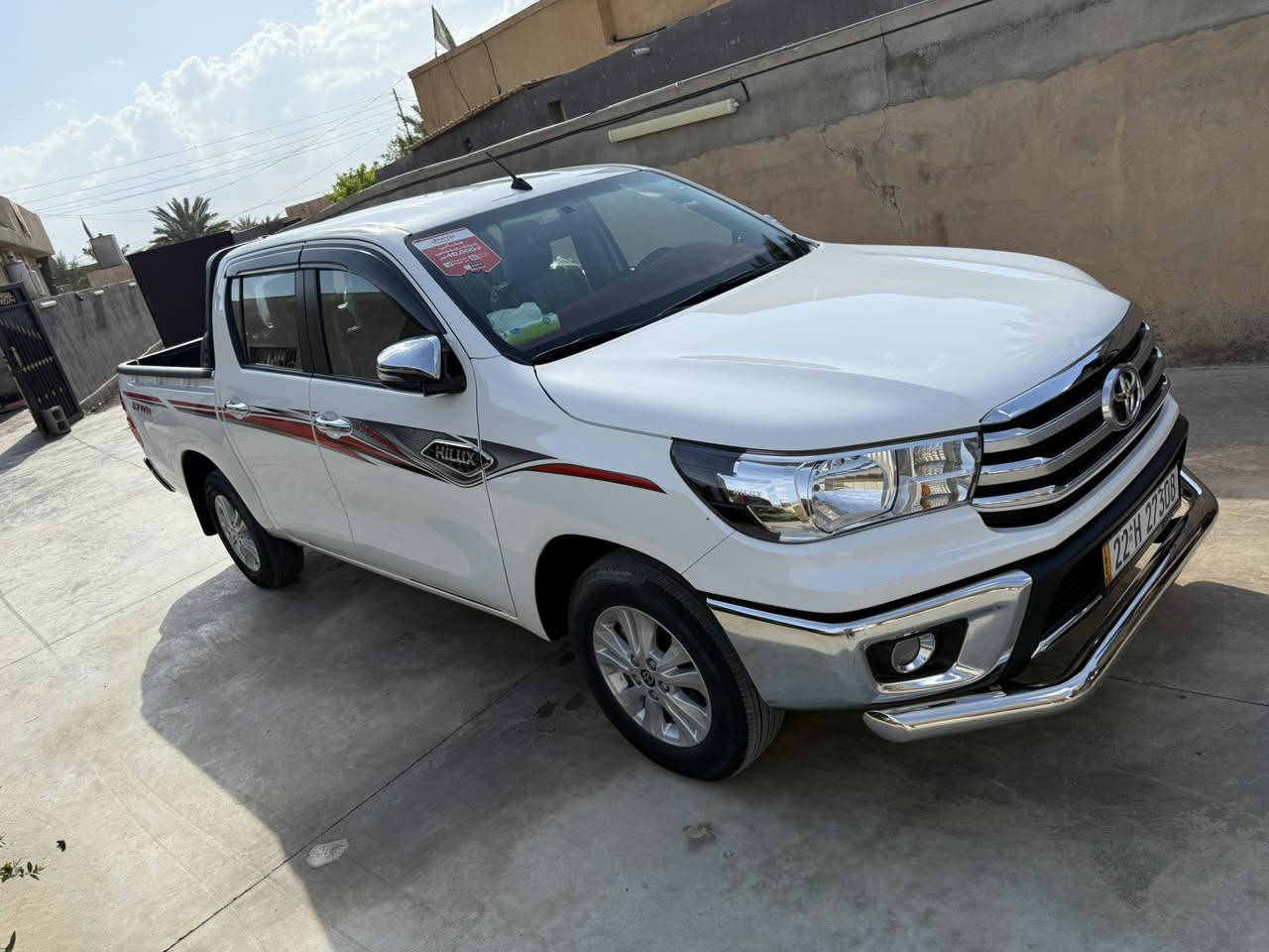 تيوتا هايلوكس ناصي SAS  
موديل/2024   
ماشيه 43الف 
رقم أربيل دولي سنوية جديده    
فول مواصفات
مكفولة كفالة عامه
عنوان ديالى/الخالص
***********
