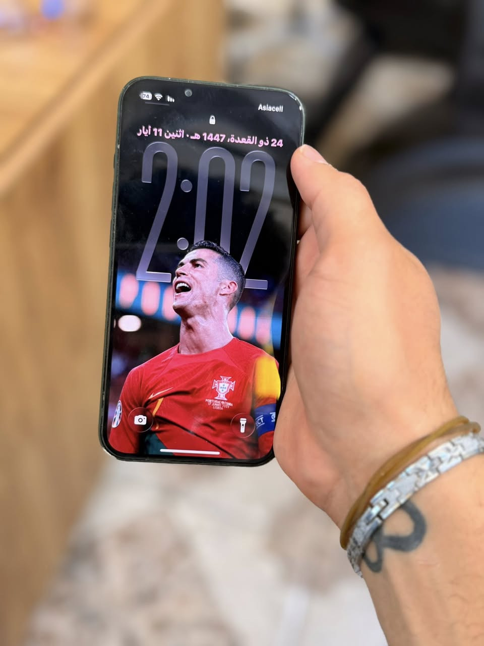 iPhone 13
بطاريه76
لون زيتوني
فقط مبدل بطاريه
السعر425
***********
