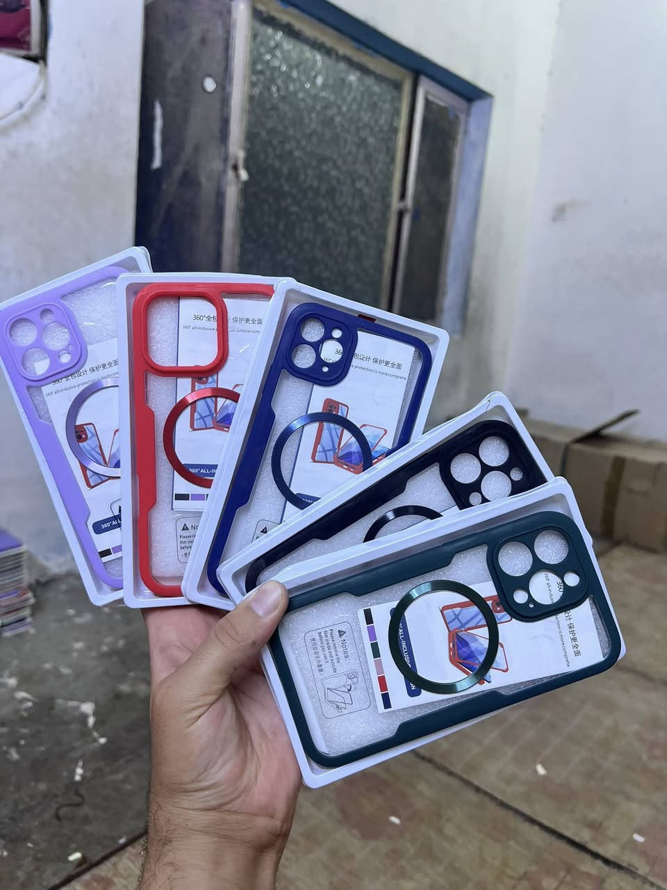 تغليف 360 درجة ماك سيف 
50 قطعه ب25 الف 
100 قطعه ب50 الف
توصيل 5
سعر القطعه 500 دينار
للتواصل خاص 
الايتمات 👇👇👇
‏Ip 16 pro max
‏Ip 15 pro max
‏Ip 14 pro max
‏Ip 13 pro max
‏Ip 12 pro max
‏Ip 11 pro max
‏Ip 11
S25 ultra


**إذا كنت صاحب هذا الإعلان وتريد حذفه لأي سبب، رجاءا أرسل رسالة إلى الدعم الفني**