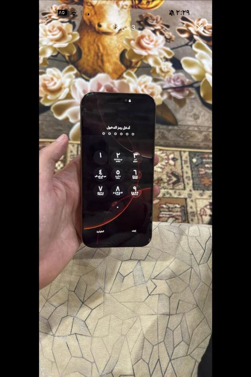 ايفون ١٦ برو ماكس/نسخه M ضمان إلى الآن ما منتهي

الحاله/نظيف جداً والشاصي نظيف فقط مستبدل شاشه اصليه ثلاث خيارات تقره ١٢٠ هيرتز وفيس إيدي برمجه ناقصه ركز ما متوقف برمجه محتاج لو متوقف جان كتب بصمه الوجه بيها مشكله بالإعدادات وكاميرا اماميه فقط اما الباقي كله مكفول والشاشه بيها فقط كسور بسيطه
 

البطاريه/٩٣ عدد دورات ٣٧٨

الذاكرة /256 خط واحد دون ملحقات فقط كفرين معه

السعر /٧٧٥ وبي مجال بسيط حك الجيه تنويه توصيل غير متوفر 

المكان/ بصره الهارثه رقمي ***********
