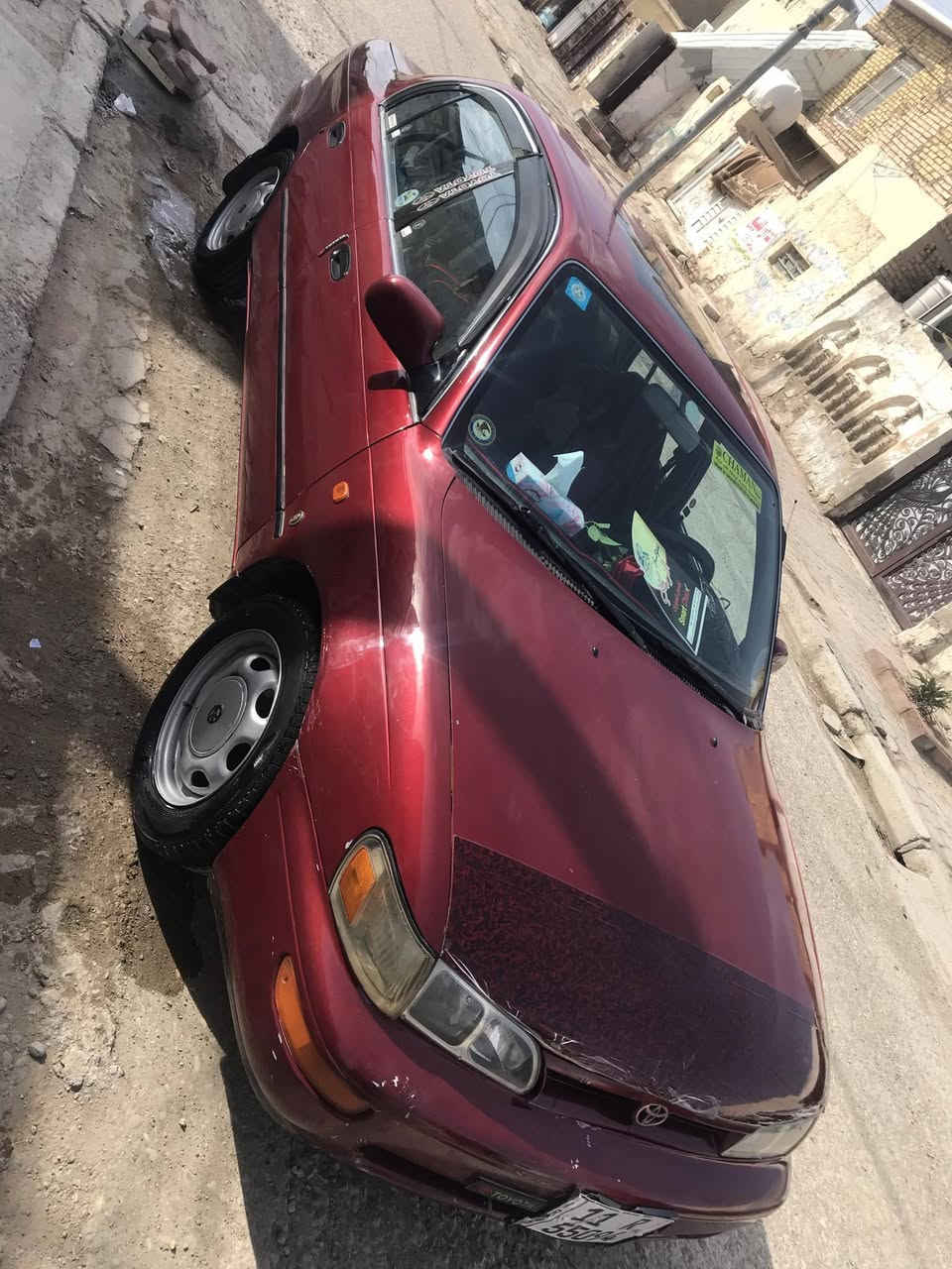 السلام عليكم كورلا مديل 95نظيفة كما موضح في الصور سنوية الى 2028
تخم تاير جديد 
حدادية ومشط جديد 
دواخل نظيفة 
الكهربائيات جاهزه 
بدون خياس
 تبديل جاملغ وبنيد بدون دواخل سونار موجود 
السعر ٦٥ وقابله للتفاوض الاتصال على الرقم ***********
