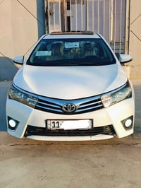 كورلا خليجي  شركه SAS موديل 2014 فول موصفات  بيها كرده بصفحه العبري وم...