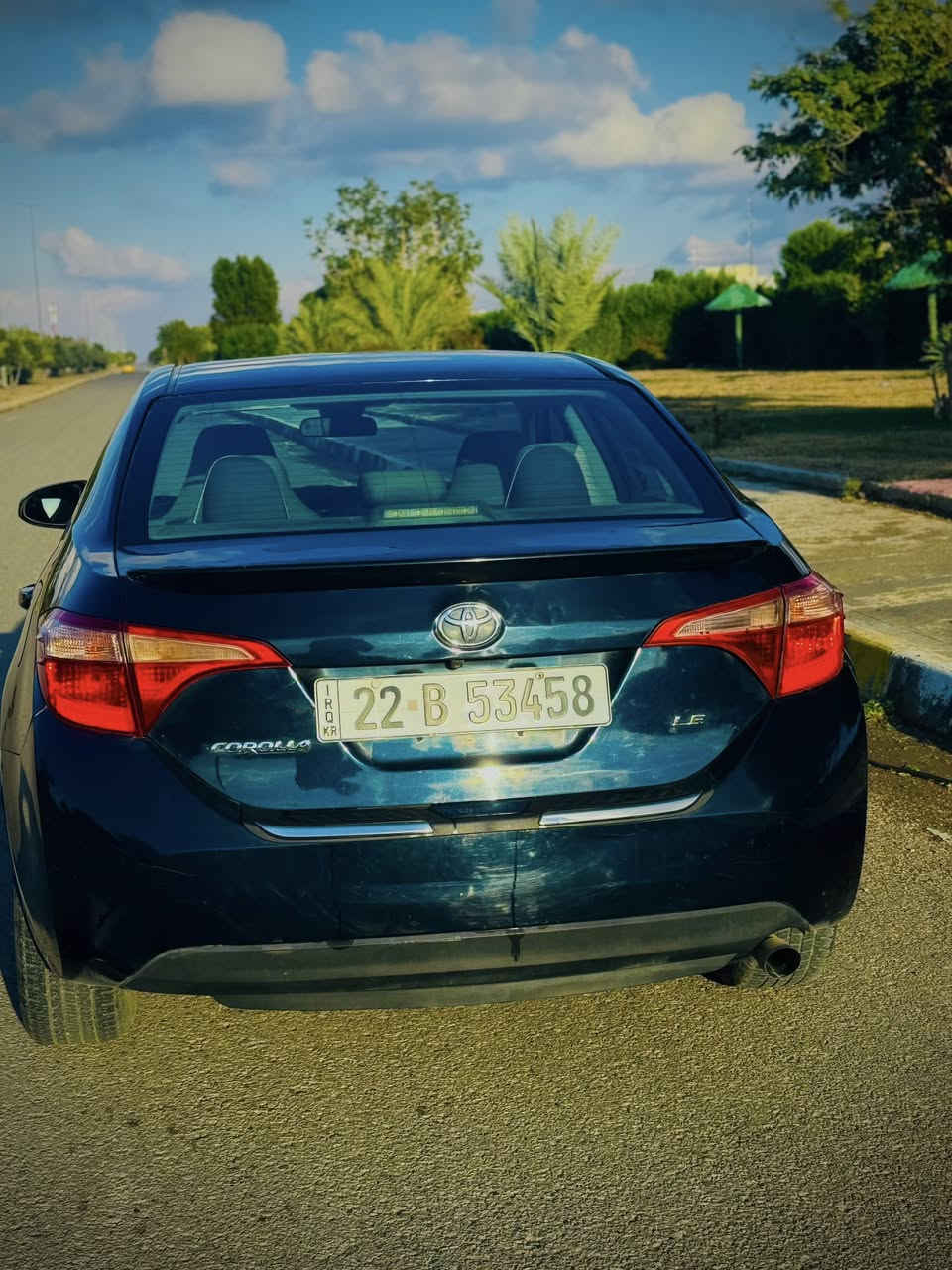 السلام عليكم كورلا للبيع موديل 2018 وارد امريكي LE رقم اربيل دولي  شرط التحويل السيارة ب اسمي  مكفوله كير محرك حدادية جديدة تبريد تدفئة شغالة السياره حلوه ماعيزها كلشي  بدون حادث فقط البونيد مبدل سرقه بامريكا و 3قطع كلير أثر شخوط ماشية 175 الف 
مكان السيارة تكريت 
السعر 129$ وبيها مجال بسيط 
لاتصال ***********
