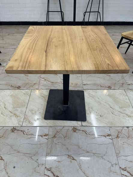 للبيع
ميز طعام حديد وخشب 70*70 عدد 2
ميز طعام حديد وخشب قياس 120*70عدد 1
كرسي حديد وخشب عدد 10
ستول حديد وخشب  عدد4
ميز كاشير خشب قياس70*60 ارتفاع 125
***********
