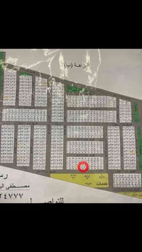 قطعه أرض في النظافة (ب) مساحة 200متر رقم القطعه 704على خدمات بيع من صا...