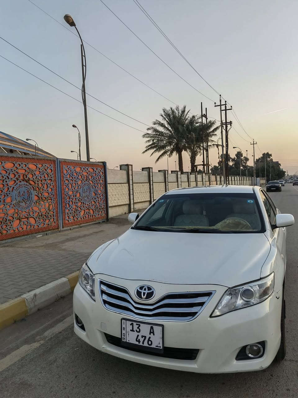 كامري موديل 2011 خليجي 4 اسلندر  رقم انكليزي باسمي تحويل ثاني يوم السيارة مكفوله من الصبغ والمعجون والمحرك ولكير كلشي شغال بالسيارة رقم مميز تخم تاير جديد مكان السيارة مركز الكوت السعر 123 ورقة وبيه مجال للشراي ***********  اتصال + واتساب السونار مرفق مع الصور
