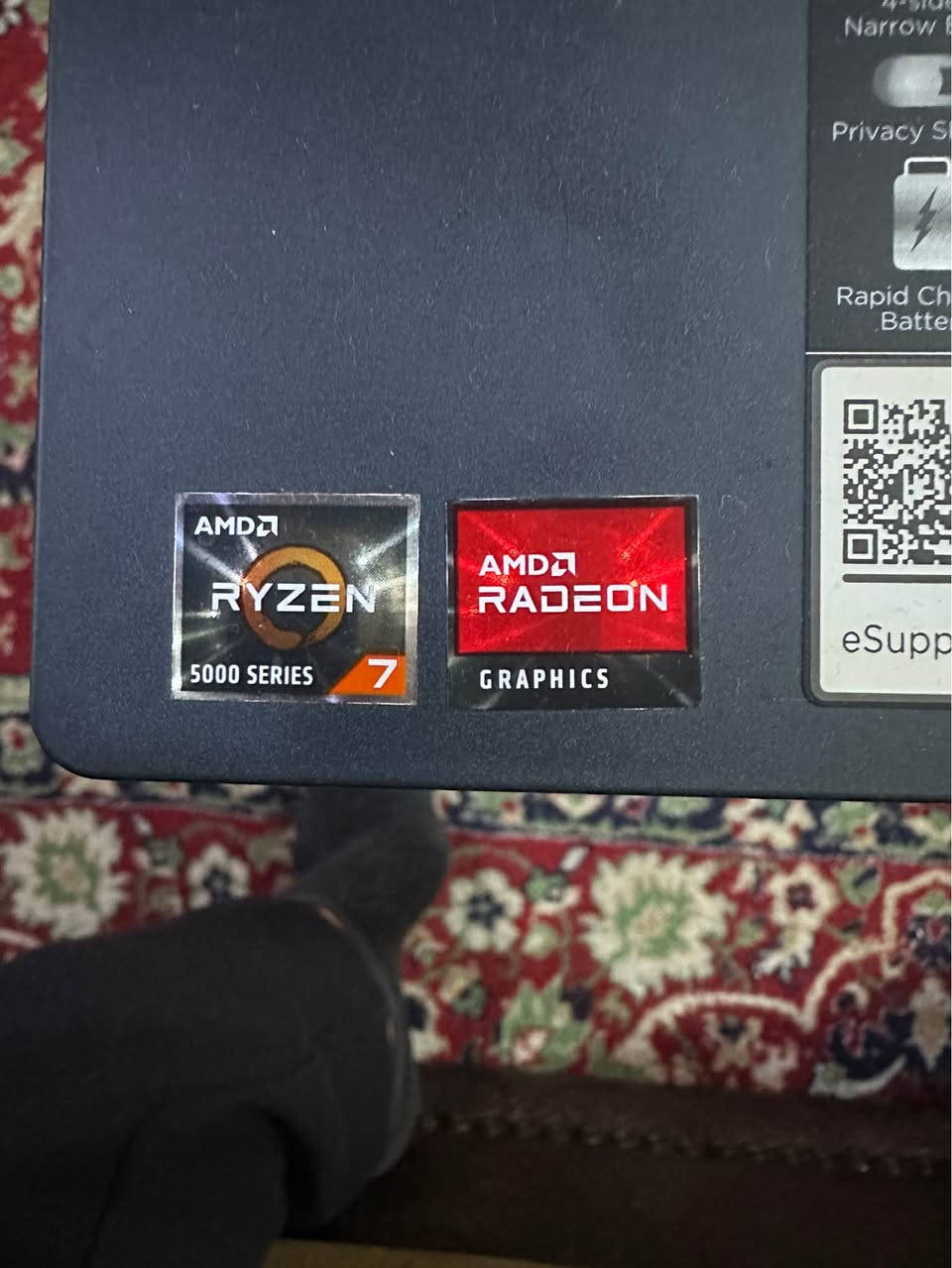 • المعالج (CPU): AMD Ryzen 7 5700U
 • عدد الأنوية: 8
 • عدد الخيوط: 16
 • السرعة: من 1.8GHz إلى 4.3GHz  ￼
 • كرت الشاشة (GPU): AMD Radeon Graphics (مدمج – Vega 8)
 • الرام (RAM): 16GB DDR4
 • سرعة: 3200MHz
 • التخزين (Storage): 512GB SSD
 • النظام (OS): Windows 11 Pro (64-bit)
 • نوع النظام: 64-bit، معالج x64
 • الشاشة: (حسب الجهاز غالباً 15.6 إنج

٥٤٠ الف وبي مجال 

تواصل وياي ع خاص دهوك, العراق


**إذا كنت صاحب هذا الإعلان وتريد حذفه لأي سبب، رجاءا أرسل رسالة إلى الدعم الفني**