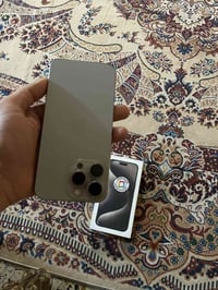 ايفون 15 برو ماكس ذاكرة 256 ماستر نضافة 100/100 بطارية 85 مكاني بغداد ...