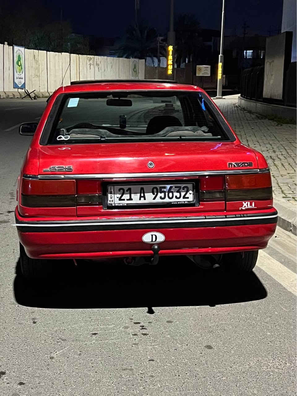 سلامو عيلكم مازدا626موديل1991محرك8وبخ سياره بدون ضرر سبوغ عام جمالييه سنويه منهي قبل1سنا بسمي شرتت وكاله و تحويل بيها كوبون بنزين؛سعر(42)بيها مجال بسيت ***********مكاني كركووك كركوك, العراق
