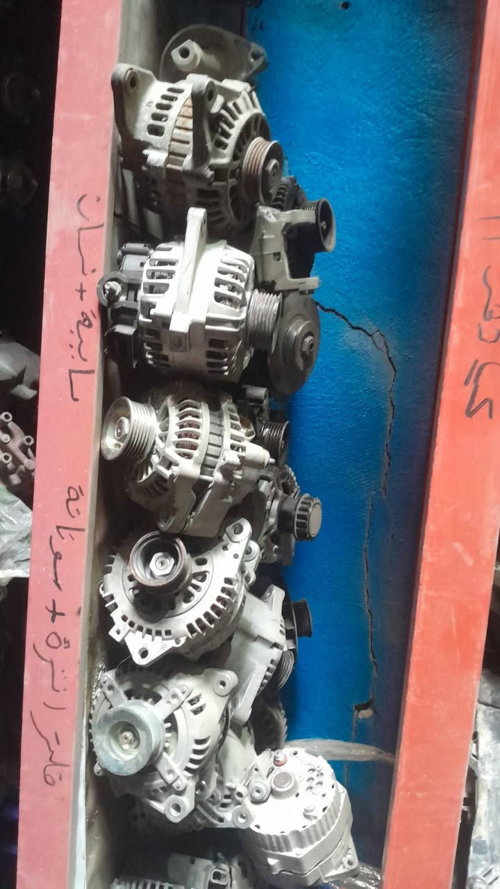 السلام عليكم عندي سلف و دينمو و كمبريسر تبريد انواع مختلف لسيارات جملة ٠٧٧٠٦٧٥ ٢٧٢١
