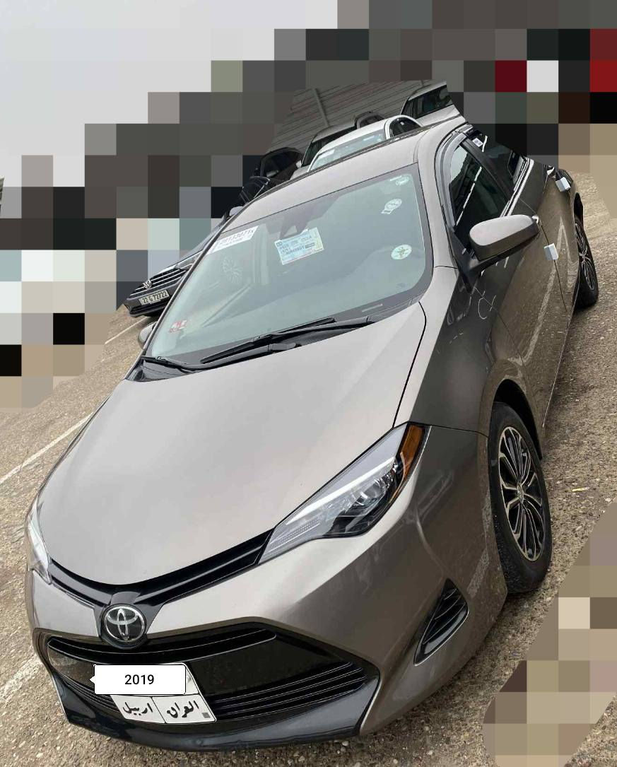 كرولا أمريكي 2019 LE ما شيه 86 ميل بس هاي ماشر بيه  صبغ خير هاي كولشي ما بيه لا تعديل لا بقصاد  امامي خلفلي كبس ويل كل شغال رقم قديم سنويه جديد ايرباك حجر رادار بشرط  ***********===***********سعر 146
