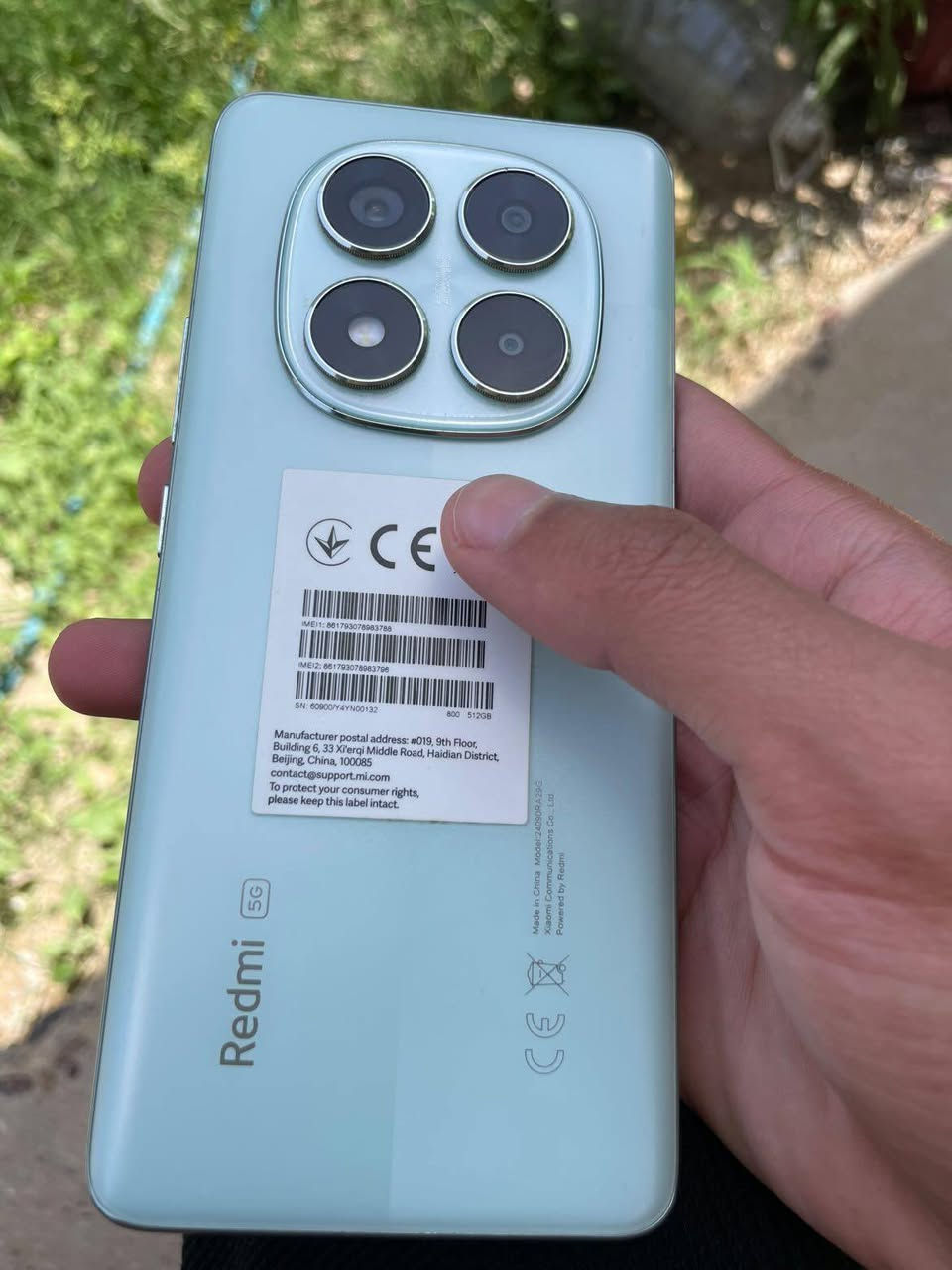 سلام عليكم
Redmi Note 14 Pro 5G جهاز نضيف ويخبل كلشي ممفتوح بي جديد مثل ما موضح كدامكم مواصفاته يدعم 120 هيرتز ذاكره 512 
سعره 450


**إذا كنت صاحب هذا الإعلان وتريد حذفه لأي سبب، رجاءا أرسل رسالة إلى الدعم الفني**