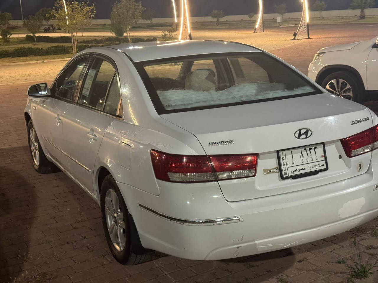 خواني سوناته موديل ١٠ وارد خليجي سيارة مال جناي المواصفات  فول عده فتحه كفاله عامه  محرك كير شركه مامفتوح  عله وضع شركه  سعر١٢٠ جديده مال جناي بسمنه.  ***********
